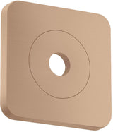 AXOR Citterio C Wandrosette 120x120 mm softsquare Chrom – Hochwertige Metall-Rosette für die Wandmontage