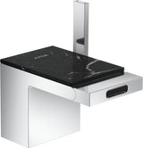 AXOR MYEDITION Einhebel-Bidetmischer ohne Platte polished gold optic mit Push-Open Ablaufgarnitur
