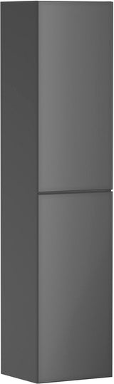HANSGROHE Hochschrank Xevolos E 1160 mm mit PushOpen, Eiche dunkel/Weiß, grifflos