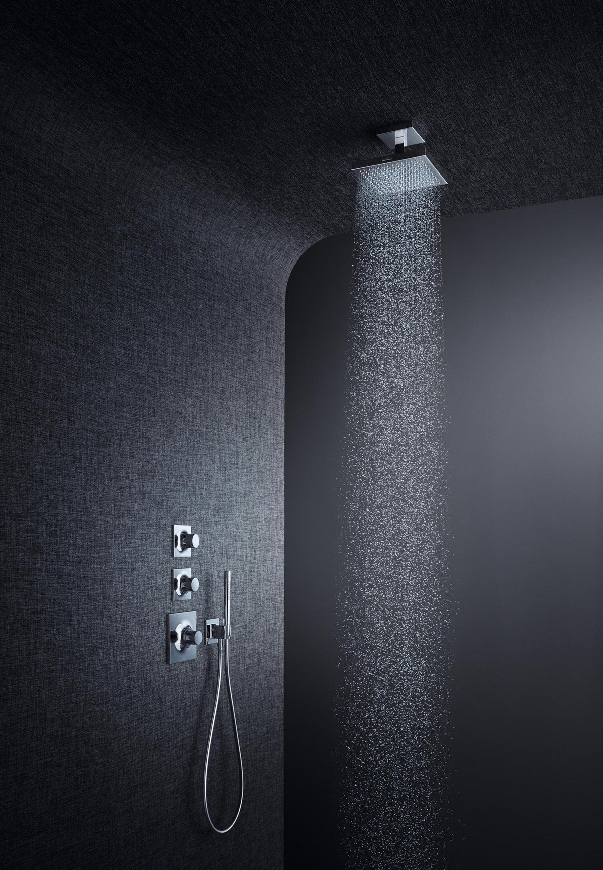 AXOR STARCK X 2jet Stabhandbrause DN 15 Chrom – 2 Strahlarten, QuickClean, für Durchlauferhitzer