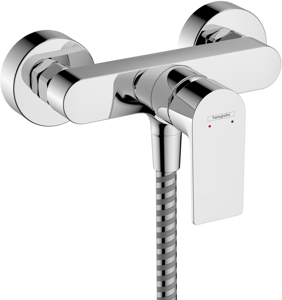 HANSGROHE Rebris E Einhebel-Brausemischer Aufputz Chrom – Temperaturbegrenzung & Rückflussverhinderer