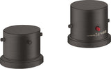 AXOR STARCK 2-Loch-Wannenrandarmatur mit Thermostat, Chrom – DN 15, 2 Verbraucher