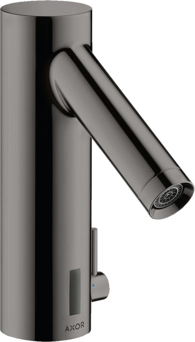 AXOR Starck Elektronik-Waschtischmischer DN 15 mit Infrarot-Sensor und Batteriebetrieb, Chrom