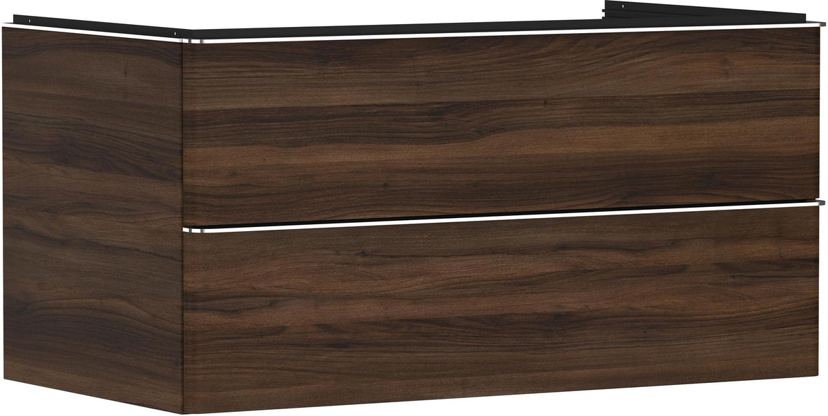 HANSGROHE Xelu Q Waschtischunterschrank 980 mm weiß hochglanz mit SoftClose und Inneneinteilung