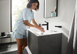 HANSGROHE Finoris Einhebel-Waschtischmischer 110 mit Zugstangen-Ablaufgarnitur, chrom