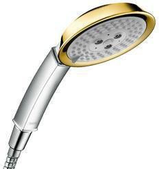 Hansgrohe Raindance Classic 100 Air 3jet Handbrause DN 15 chrom/gold-optik