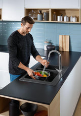 HANSGROHE HG Einhebel-Küchenmischer 160 TALIS S DN 15 mit sBox und Ausziehbrause chrom