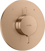 AXOR One Unterputz-Mischer für 2 Verbraucher – Chrom, thermostatische Steuerung, iBox universal 2