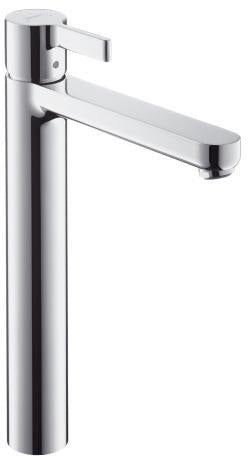 HANSGROHE Metris S Einhebel-Waschtischmischer mit hohem Auslauf, chrom