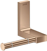 AXOR Universal Toilettenpapierhalter polished gold optic – Wandmontage, verdeckte Befestigung