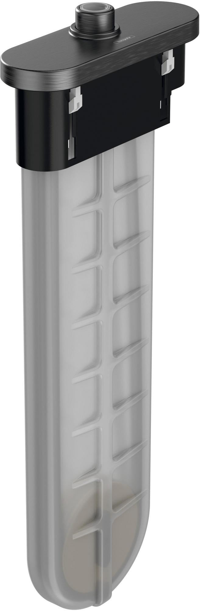 HANSGROHE sBox Wannenrandset oval chrom – Fertigmontageset mit Schlauchbox für Wannenrand- und Fliesenrandmontage