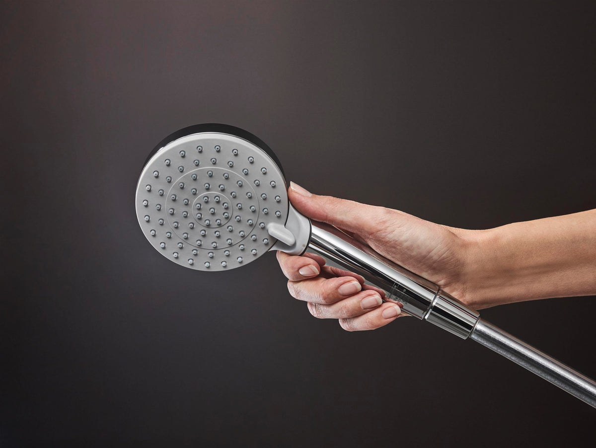 HANSGROHE HG Handbrause VERNIS Blend Vario Green chrom – 2 Strahlarten, QuickClean, 5,4 l/min
