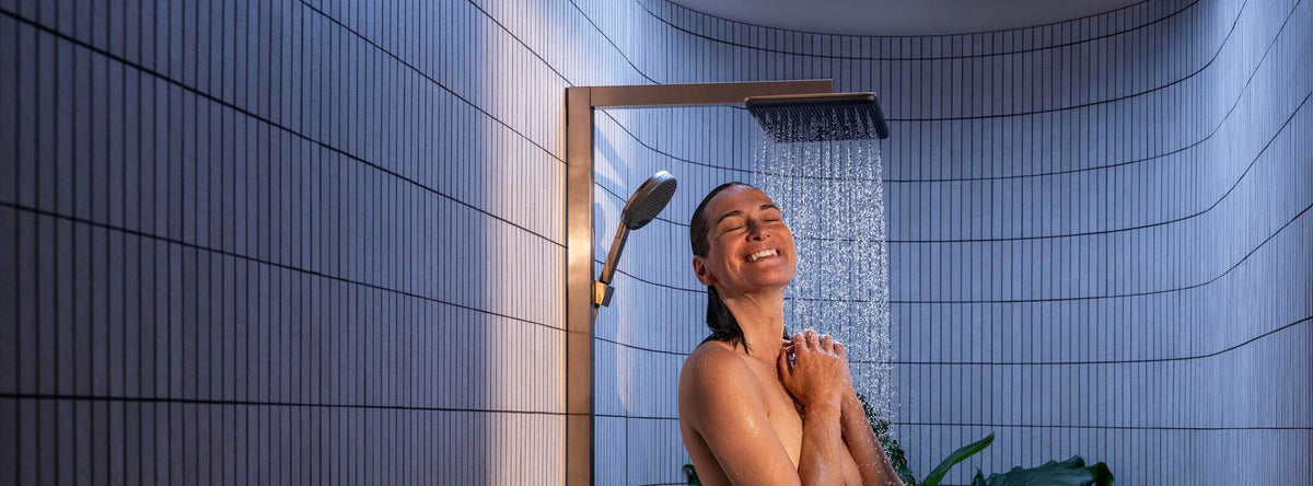 HANSGROHE Raindance Alive Q 210/340 1jet Duschsystem mit Thermostat und Select-Technologie
