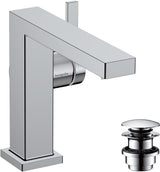 Hansgrohe Tecturis E Einhebel-Waschtischmischer 110 CoolStart mit Push-Open Ablaufgarnitur