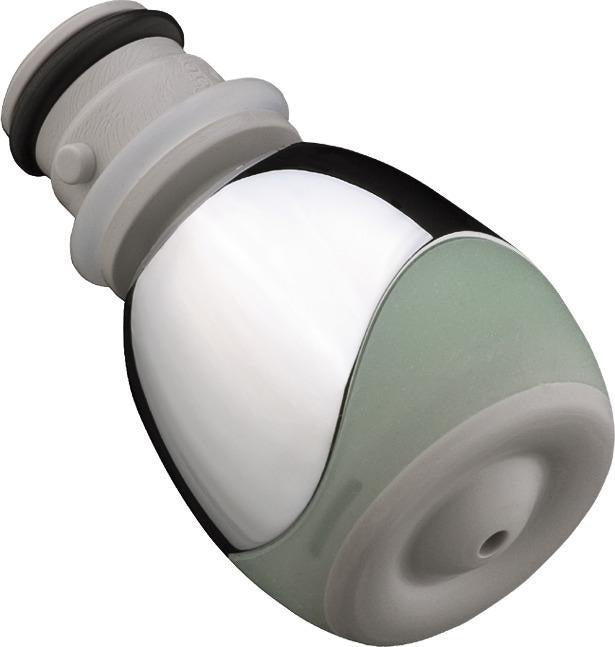 hansgrohe Wechsel-Strahleinsatz Massagestrahl Chrom – 360° verstellbare Seitenbrause