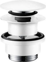 HANSGROHE Ablaufgarnitur PUSH-OPEN für Waschtisch & Bidet, chrom, Messing, mit Überlauf