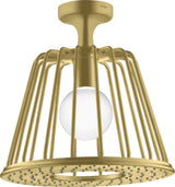 AXOR LampShower Nendo Kopfbrause mit Deckenanschluss und LED-Beleuchtung, Chrom, 275 mm