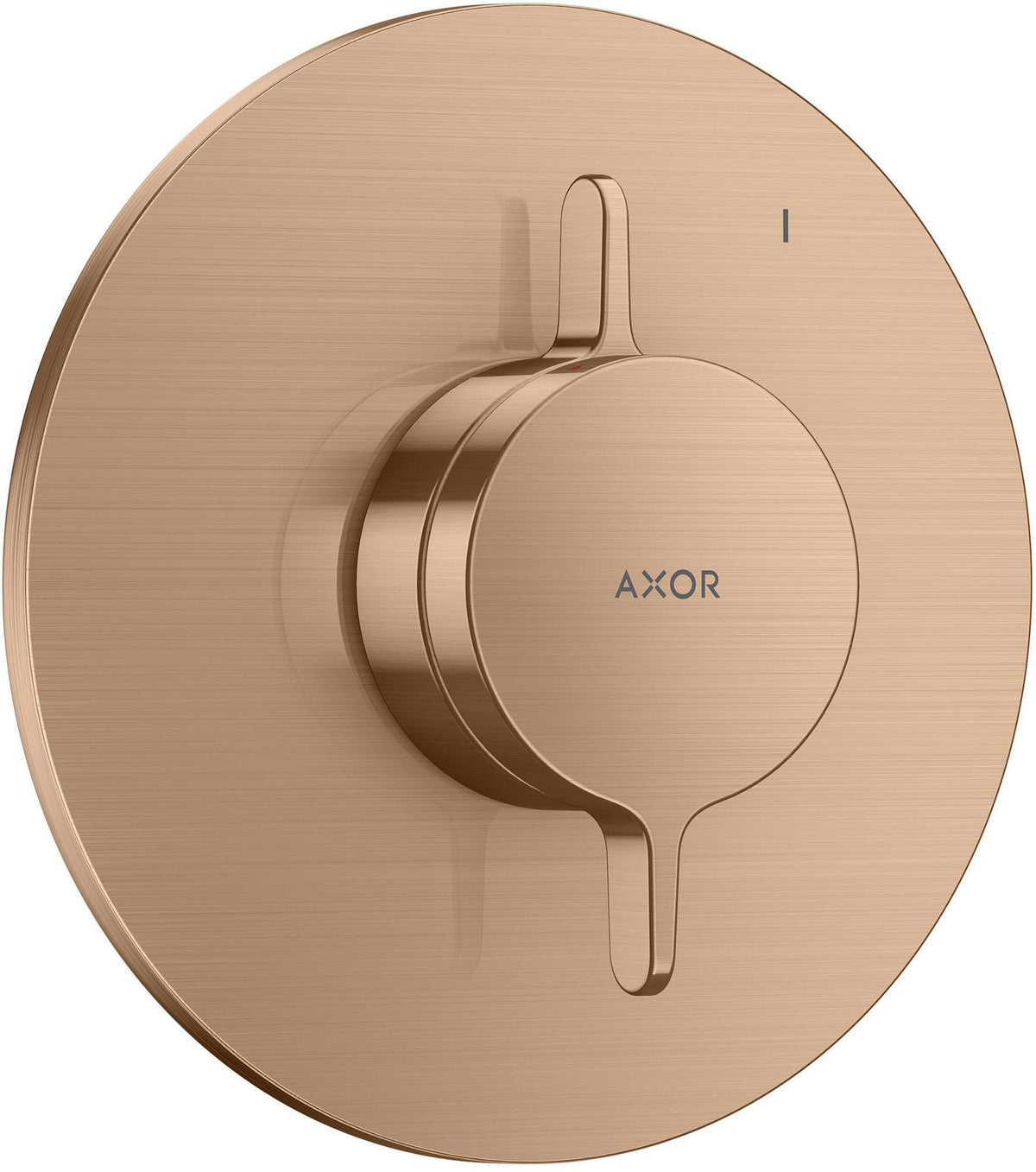 AXOR One Unterputz-Mischer für 1 Verbraucher, chrom – flache Rosette, Keramikmischsystem