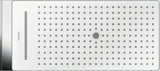 HANSGROHE Kopfbrause RAINMAKER SELECT 580 weiß/chrom 3jet quadratisch – 586 x 258 mm, RainFlow, Antikalk