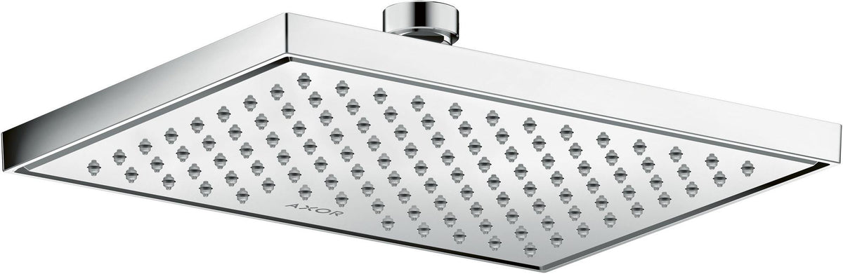 AXOR Kopfbrause 245 x 185 mm, 1 Jet, Chrom – Rain-Strahl für Wand- und Deckenmontage