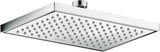 AXOR Kopfbrause 245 x 185 mm 1 Jet EcoSmart Chrom – Rain-Duschkopf für Wand- und Deckenmontage