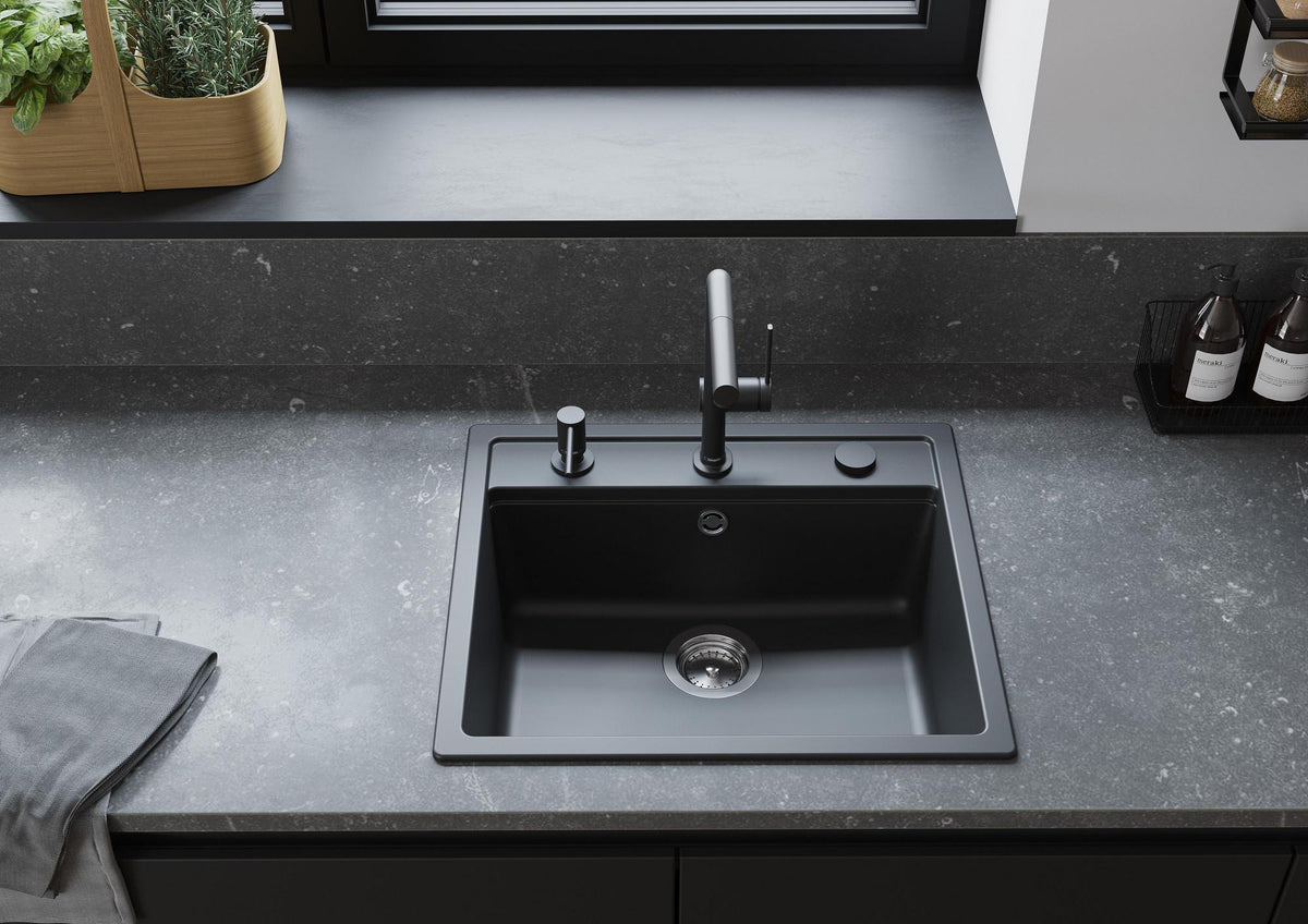Hansgrohe HG Drehgriff A11 für Excenterbetätigung in Edelstahl-Optik