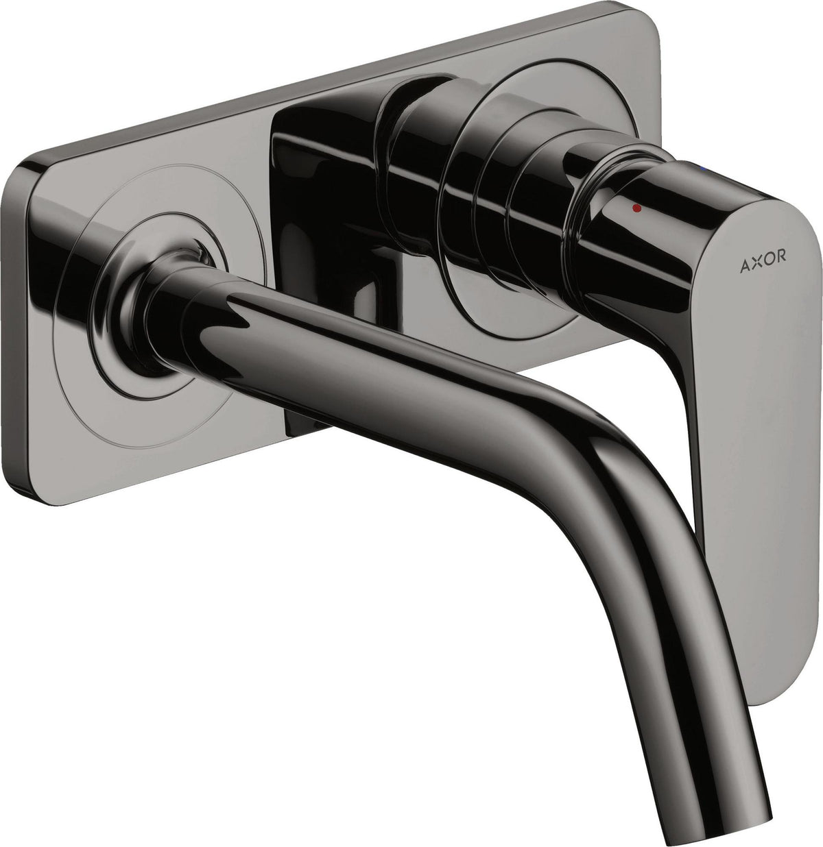 AXOR Citterio M Einhebel-Waschtischmischer Unterputz mit Platte, Chrom, 167 mm Auslauf