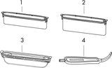 AXOR Drain Duschrinne Fertigset 1000 mm chrom – Designabdeckung, Dryphon, höhenverstellbar