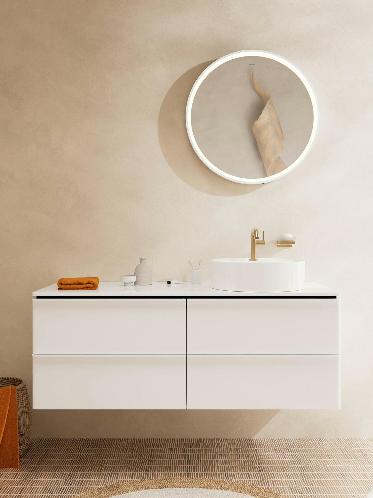 HANSGROHE Tecturis S Einhebel-Waschtischmischer mit CoolStart und 4 l/min