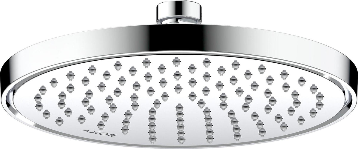 AXOR Kopfbrause 220 1jet EcoSmart Chrom – Rain-Duschkopf mit Antikalk, 220 mm, für Wand- und Deckenmontage