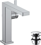 HANSGROHE Tecturis E Einhebel-Waschtischmischer mit CoolStart und Push-Open Ablaufgarnitur in Chrom