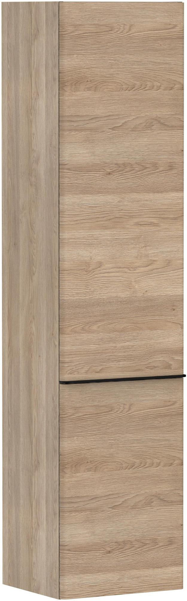 HANSGROHE Hochschrank Xelu Q 1650x400x350mm weiß hochglanz mit chrom Griffleiste