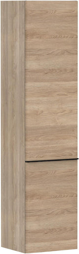 HANSGROHE Hochschrank Xelu Q 1650x400x350mm weiß hochglanz mit chrom Griffleiste