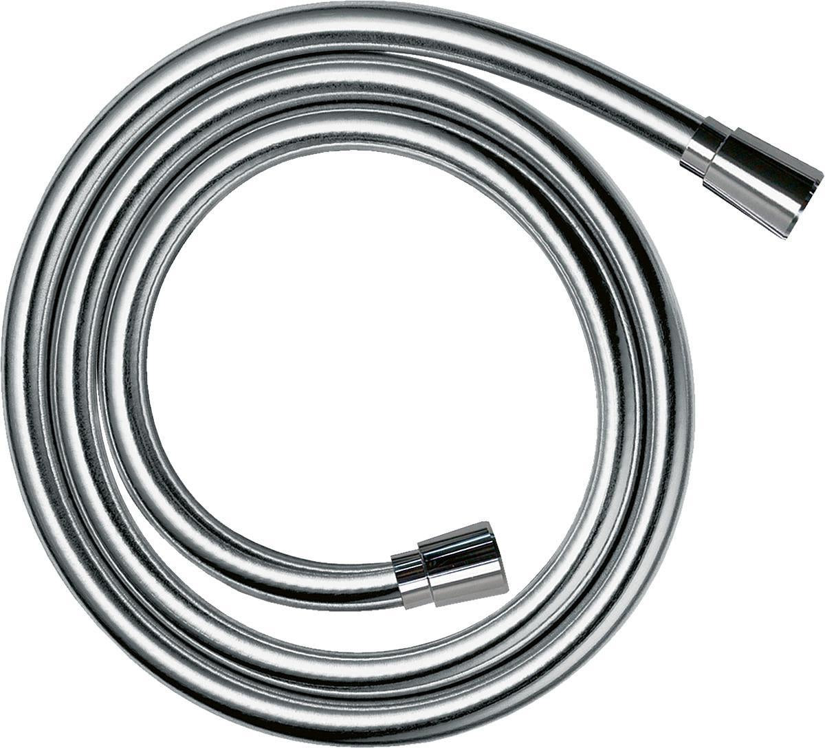 AXOR Brauseschlauch 2000 mm Chrom – ShowerSolutions mit Knick- und Verdrehschutz