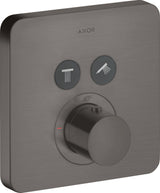 AXOR ShowerSelect Soft Thermostat für 2 Verbraucher – Chrom, Select-Button, quadratisch
