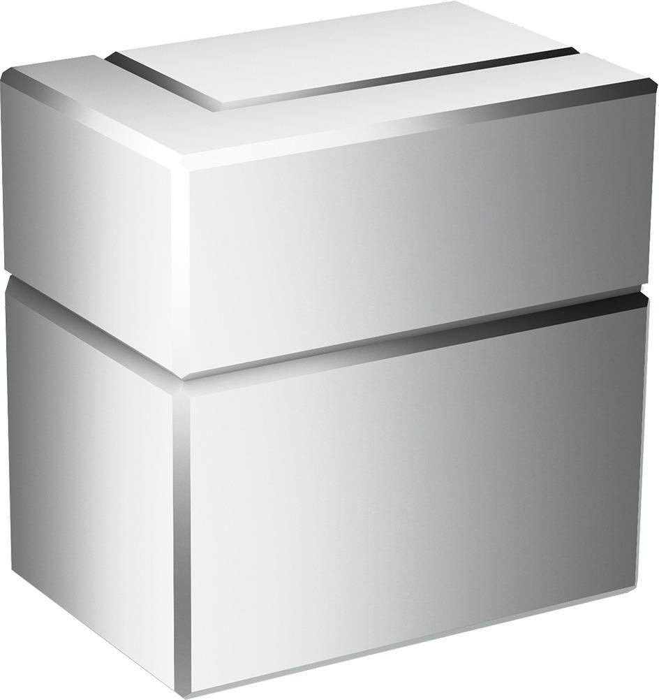 AXOR Edge Absperrventil Unterputz Fertigset DN15/DN20 chrom – geräuscharm Gruppe II