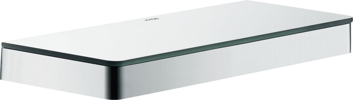 AXOR Universal Softsquare Ablage 300 mm Wandmontage verchromt mit Sicherheitsglas