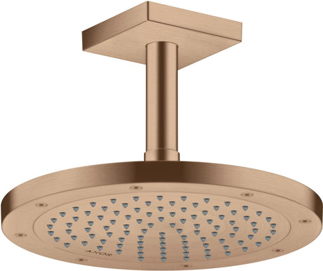 AXOR Kopfbrause 245 1jet EcoSmart Chrom – 245 mm Rain Strahl für Wand- und Deckenmontage