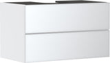 HANSGROHE Xevolos E Waschtischunterschrank 980 mm mattweiß/eiche dunkel grifflos PushOpen