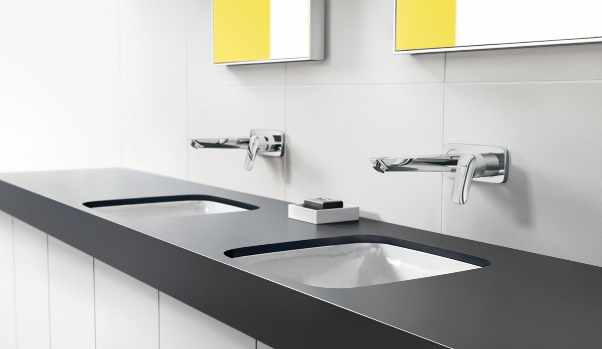 HANSGROHE Logis Einhebel-Waschtischmischer Unterputz DN 15 mit 195 mm Auslauf in Chrom