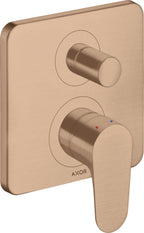 ohne Umsteller / brushed red gold / UP m integ Sich-kom