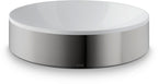 sonstige / brushed nickel / Becken mittig, Designrahmen brushed nickel