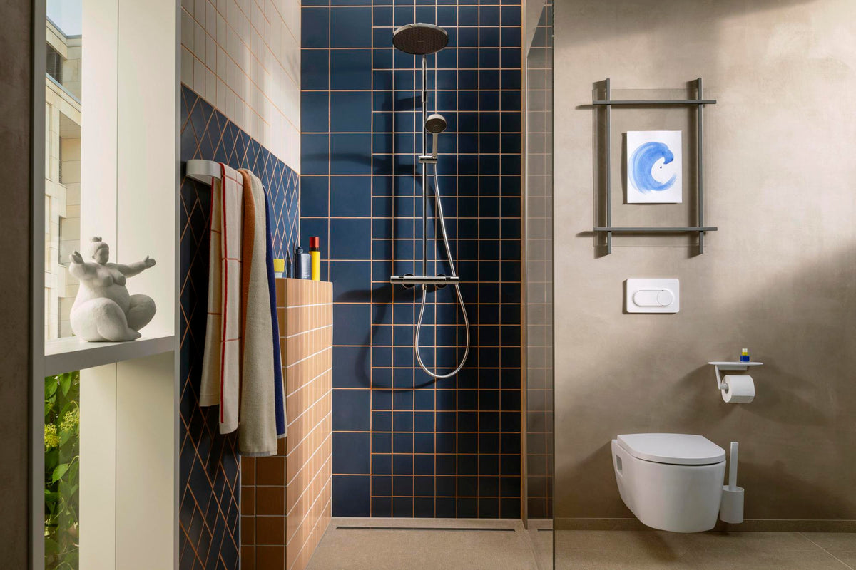 HANSGROHE Activera S Showerpipe 240 1jet EcoSmart mit Ecostat Fine – Chrom