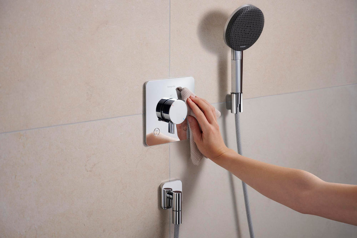 HANSGROHE Ecostat Comfort Q Thermostat UP Fertigset für 2 Verbraucher – Temperatur- und Volumensteuerung