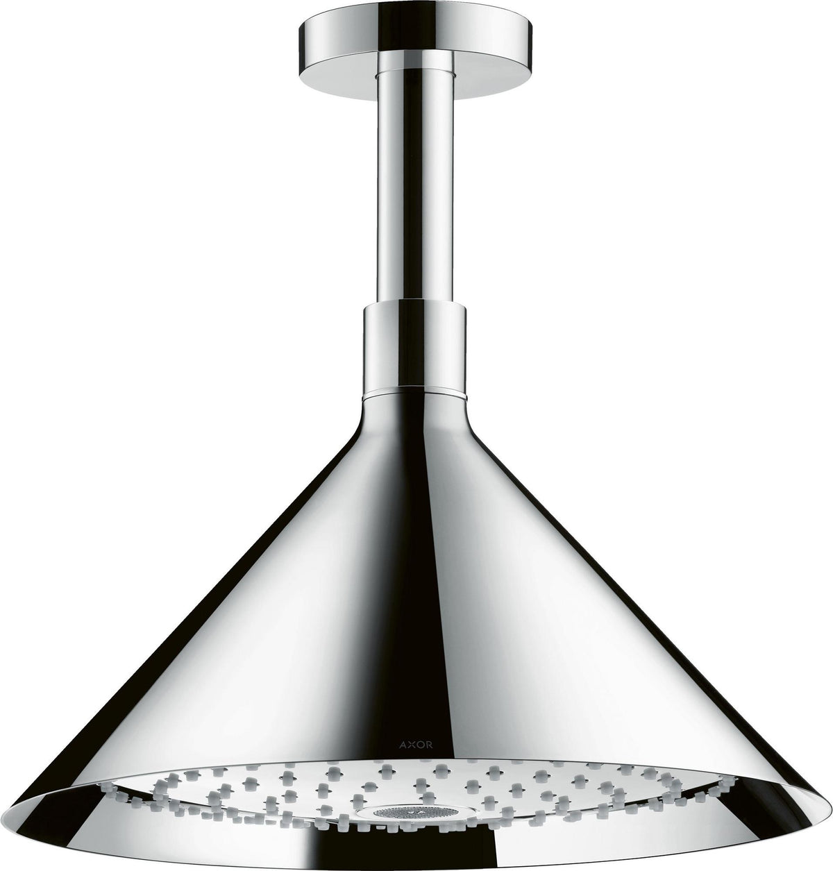 AXOR Kopfbrause 240 2jet von Hansgrohe – Chrom, Deckenmontage, Rain & RainAir