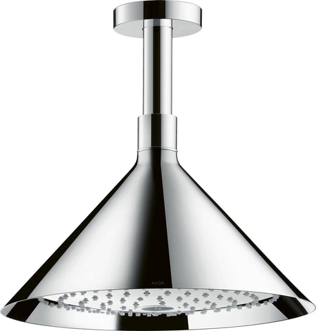 AXOR Kopfbrause 240 2jet von Hansgrohe – Chrom, Deckenmontage, Rain & RainAir