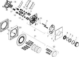 AXOR ShowerSelect ID Unterputz-Thermostat eckig, 2 Verbraucher, Chrom – präzise Steuerung