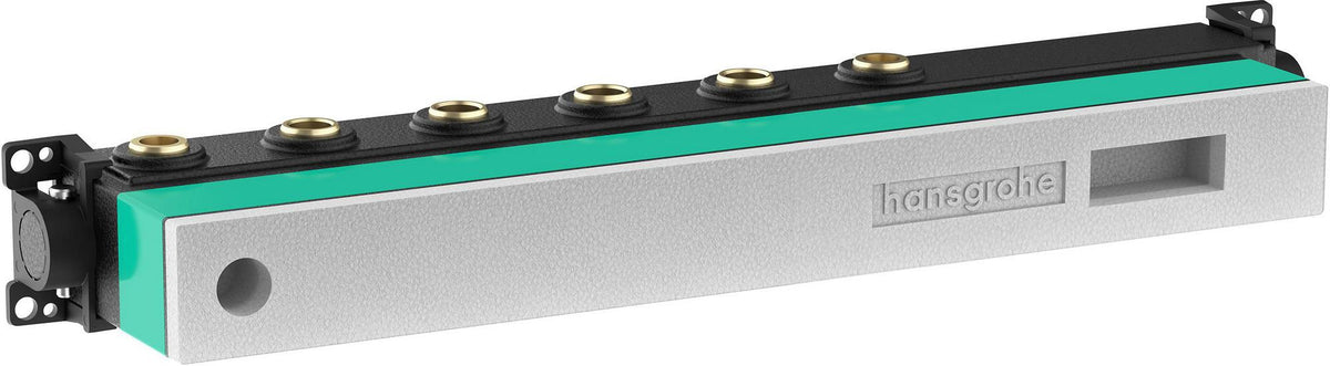 Hansgrohe RainSelect Grundset für 2 Verbraucher – thermostatische Einbaukörper DN15/DN20