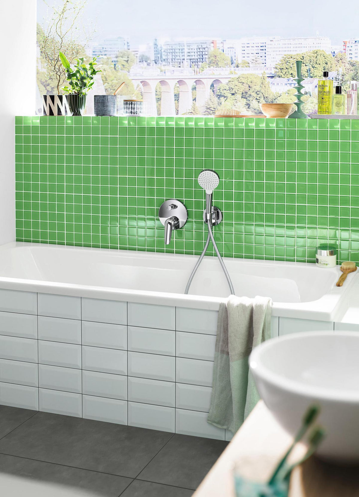 HANSGROHE Brauseschlauch ISIFLEX 1600 mm Chrom – mit Knick- und Verdrehschutz