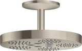 AXOR ONE 280 1jet Kopfbrause mit Deckenanschluss, Chrom, PowderRain & Rain